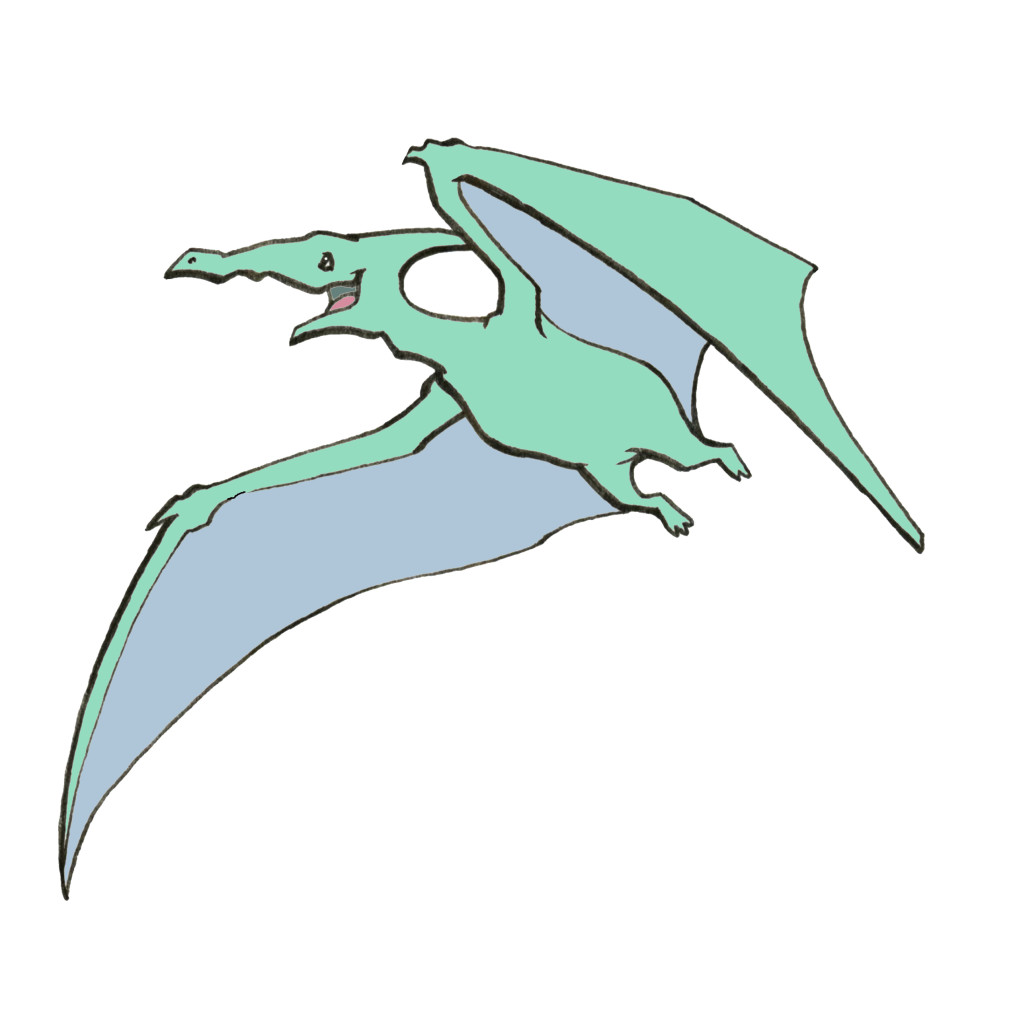 dino flying
